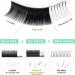 Easy Fan Mega Volume Lash Extensions 12mm D-0.05 | Rapid Blooming C D Curl 9-20mm - Buy Online on GoSupps.com