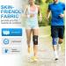 AVIDDA Adjustable Knee Support with Open-Patella Design - Black (XS-M) | 1 Pair - For Joint Pain, Sports Injury Rehabilitation - 3 Straps for Knee Circumference 12.5 to 18.5 - Buy Online on GoSupps.com