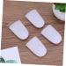 Healvian High Heel Protectors 2 Pairs - Silicone Gel Toe Caps for Big Toe Protection - Breathable Toe Covers to Reduce Friction - Size 2, White - Buy Online on GoSupps.com