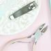 Malva Belle Ingrown Toe Nail Clippers for Thick Nails - Double Spring Tool with Safety Tip Cover - Comfort Grip Handles - Pink - Buy Online on GoSupps.com
