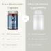 Lion's Mane Capsules 60,000mg - Brain Health & Focus Supplement - 60 Vegan Capsules - Buy Online on GoSupps.com