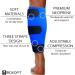 Calf Brace for Torn Muscle & Shin Splint Relief - Compression Sleeve for Leg Injury - Neoprene Wrap for Men and Women - Buy Online on GoSupps.com