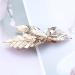 Inilbran Vintage Leaf Hair Clip Barrettes Gold Leaf Hair Barrettes Leaf Barrette Head Clips Branch Leaf Hair Pin Clip French Headwear Decorative Hair Accessories for Women and Girls Headdress - Buy Online on GoSupps.com