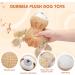Nobleza Plush Dog Toys - Squeaky & Crinkly Sloth Toy for Puppies & Dogs | Perfect for Small Medium & Large Breeds - Buy Online on GoSupps.com