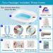 Electric Sitz Bath for Hemorrhoids & Postpartum Care - Portable Blue Soak Pan with Water Spray for Men & Women - Buy Online on GoSupps.com