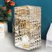 Joberio Makeup | Eyeshadow Palette Storage Box - Portable Clear Cosmetic Box Concealer Lipstick Cases - Buy Online on GoSupps.com