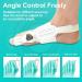 Orthopedic Bunion Corrector for Women & Men - Adjustable Toe Straightener with Silicone Pad and Heel Strap - Buy Online on GoSupps.com