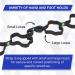 TheraBand Stretch Strap with Loops | Dynamic Stretching Tool for Athletes | Increase Flexibility for Dancers, Cheerleaders, Gymnasts, Runners | Pilates and Yoga Elastic Band - Buy Online on GoSupps.com