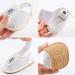 RVROVIC Baby Sandals Soft Sole | Infant Crib Shoes 0-6 Months | White - Buy Online on GoSupps.com