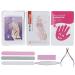 Nail-art tool set filing slide for dead skin and nail skin pliers 9-part skin moisturizing peeling hand mask nail file nail skin tongs nail-art tool set