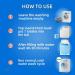 Oradess Washing Machine Cleaner Tablets - Deep Cleaning for Top & Front Loading Washers (17 Tablets) - Buy Online on GoSupps.com