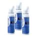 Daily Saline All Natural Seawater Nasal Spray (3 Packs) Sinus Rinse & Sinus Allergy Symptom Reliever 3.38 FL OZ (100 mL) 3Packs