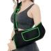 KKOOMI Arm Sling, Arm Sling for Shoulder Injury, Rotator Cuff Pillow, Arm Sling Shoulder Immobilizer, with Adjustable Padded, Shoulder Brace for Women Men, Arm Sling for Wrist Elbow Injury, Women Support Straps for Left&Right (Black, Large/X Large) Large/