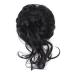 Hair Scrunchies Hair Bun Messy Bun Hair Pieces Long Wavy Messy Wraps Ponytail Extensions Elastic Hair Bands Bun Bun Curly Hair Wraps for Women Women Hair Bun (Color : 2#)