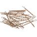 Haarla -Liebst Premium Beige Bobby Pins Hair Clips Set | 24 Extra Hold 5cm Hairpins for Women Girls & Children with Storage Box - White - Buy Online on GoSupps.com