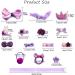 JLTN 18-Piece Children Hair Bow Clips Set - Adorable Hair Pins for Little Girls - Assorted Colors - Buy Online on GoSupps.com