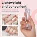 Greoer French Tip Stamper Kit 2 Pieces Clear Nail Art Jelly Stamper with 2 Pieces Scrapers Long Short Soft Silicone Jelly Stamper for Nails French Nail Line Tools for French Manicure DIY Salon - Buy Online on GoSupps.com