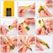 Inlaq 500-Pack Nail Stencil | Premium Gel & Acrylic Nail Styling - Durable & Adhesive - Narrow Design - 38mm Roller Width - Free International Shipping - Buy Online on GoSupps.com