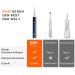 Nuri Tartar Remover | 99% Dental Plaque & Tartar Removal | Sensor Technology | Eco-Friendly Aluminum | 3 Cleaning Modes | Modern Tooth Cleaning Set - Buy Online on GoSupps.com