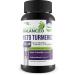 3X Pro Complete Balanced Keto Cleanse - 3 Month Supply - Help Flush Waste & Toxins - Keto Friendly Detox Cleanse with Psyllium - Natural Antioxidant Support - Aid Detoxification - Keto Turmeric