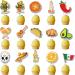 32Pcs Mexican Fiesta Cupcake Topper - Taco Cake Toppers Decorations Mixed Shaped Mexican Theme Cupcake Topper Supplies for Birthday Party Baby Shower - Buy Online on GoSupps.com