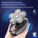 6-in-1 Head Shaver for Men | Rechargeable Bald Head Trimmer & Electric Razor with Smart Sensor & LCD Display - Buy Online on GoSupps.com