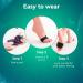 Compression Metatarsal Pads - Gel-Infused Foot Cushions for Metatarsalgia, Mortons Neuroma, Calluses - Men's 5-8.5 Women's 6-10.5 - 2 Pack Small/Medium - Buy Online on GoSupps.com