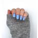 Fairy Nail Solid Blue Nail Foils | 16 Nail Stickers for Perfect At-Home Manicure - Buy Online on GoSupps.com