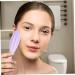 Buy Portable Silicone Face Roller & Gua Sha Tools - Flexible Washable Skin Care Massager for Women - Perfect Gift (Purple - Buy Online on GoSupps.com