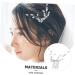 MAGICLULU Small Side Comb Wedding Bridal Hair Comb Rhinestone Hair Comb Wedding Hair Side Comb Rhinestone Hair Decoration Wedding Hair Comb Hair Accessories Leaf Bride Rhinestones - Buy Online on GoSupps.com