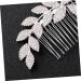 FRCOLOR Wedding Tiara Tiara Bridal Side Comb Crystal Hair Comb Bridal Comb Wedding Hair Comb Wedding Hair Accessories Bride Simple Wedding Headpiece - Buy Online on GoSupps.com