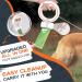 Moestar 360 Tangle-Free Dog Leash with Waste Bag Holder - 3m/10ft for Medium & Small Dogs (Orange) - International Shipping Available - Buy Online on GoSupps.com