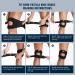 Fit Geno 1-Pack Patella Knee Brace for Knee Pain Knee Compression Sleeve Knee Brace for Arthritis Pain and Support Essential Workout Knee Guard Knee Pads for Women and Men Small (For Upper Knee 12-22 Inch) - Buy Online on GoSupps.com