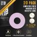 Skin Grip CGM Patches for Infusion Set or Freestyle Libre (20-Pack) | Waterproof & Sweatproof | 10-14 Days Protection | Pre-Cut Adhesive Tape - Buy Online on GoSupps.com