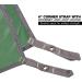 REDCAMP Waterproof Camping Tarp 55x83 - Lightweight Sun & Rain Protection Tent Footprint, Army Green - Buy Online on GoSupps.com