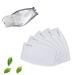 5pcs Activated Carbon Filter 5 Layers Anti Haze Dust Filters for Cotton Cover of Mouth Face Insert Replaceable Filters PM2.5 Filter Paper Protective for Outdoors