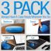 3 Pack Slim Pocket-Sized Invisalign Retainer Cases - Secure Close, Easy Open - Travel-Friendly Holder Set - Buy Online on GoSupps.com