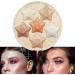 Cheek Highlighter Waterproof Long-lasting Glitter Highlighter - Contouring Highlighting Powder for Shopping Dating Traveling Home Working Gathering Pochy 02 - Buy Online on GoSupps.com