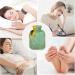 Sunflower Robust Hot Water Bottle 2L with Soft Fleece Cover Ideal for Hot & Cold Compresses | International Shipping Available - Buy Online on GoSupps.com