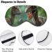 3D Dinosaur Sleep Mask - Light Blocking Eye Mask for Sleeping | Adjustable Forest Magic Sleep Shade for Men & Women - Buy Online on GoSupps.com