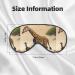 Buy Unisex Adjustable Giraffe Eye Mask for Sleep Travel & Yoga - Perfect for Home & Office Naps - Buy Online on GoSupps.com