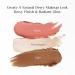 Trio Contour Sticks Set - Highlighter Bronzer & Blush for Natural Dewy Makeup | 45g/1.6fl.oz | Light Champagne Peach | Enhance Cheeks & Lips - Buy Online on GoSupps.com