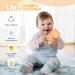 Fu Store 2 Pack Cell Phone Shape Silicone Teething Toys for Babies - BPA Free, Freezable, Dishwasher Safe - Buy Online on GoSupps.com