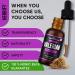 Organic Valerian Root Tincture - Natural Stress Relief Supplement - Vegan Liquid Extract for Anxiety - 2 Fl oz - Buy Online on GoSupps.com
