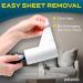 Large Pet Hair Lint Rollers - Sticky Remover for Furniture, Clothes, and Carpet - Dog, Cat, and Animal Hair - White (Pack of 5) - Buy Online on GoSupps.com