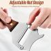 Truffle Slicer 2 Pack - Stainless Steel Chocolate & Cheese Shaver with Adjustable Grater & Wooden Handle for Perfect Slices - Buy Online on GoSupps.com