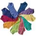 Tipi Toe Women's 20-Pack Colorful Patterned Low Cut Socks 9-11 - Bare Space Dye - Buy Online on GoSupps.com