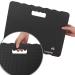 LEGENDWERK Premium EVA Foam Sports Pillow - Non-Slip Balancing Pillows for Yoga Pilates Meditation & Training - Black - Buy Online on GoSupps.com