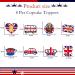 Kings Coronation Cake Decorations Cake Toppers Cocktail Sticks 8P Union Jack Flag Cake Toppers King Charles III Cake Toppers Cupcakes Picks Toppers for Coronation Decorations Union Jack Party Supplies - Buy Online on GoSupps.com