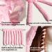 Heatless Curlers Headband - Octopus Hair Curler for Long & Medium Hair | Silk Band Lure Locks Without Heat - Pink | Perfect Hair Styling Tool for Women & Girls - Buy Online on GoSupps.com